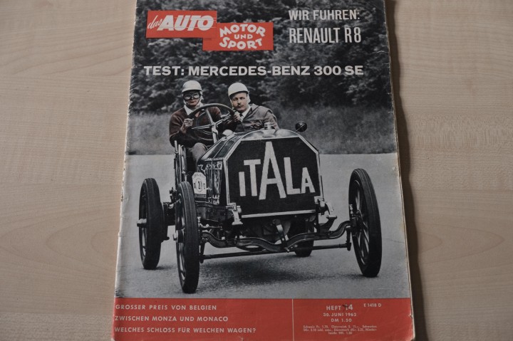 Deckblatt Auto Motor und Sport (15/1962)
